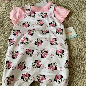 Disney Minnie Mouse overalls